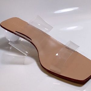 Torgeis Women’s Chantals Heels Clear Size 11